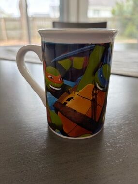 Teenage Mutant Ninja Turtles 2014 Frankford Viacom Ceramic Coffee Mug Set of 2